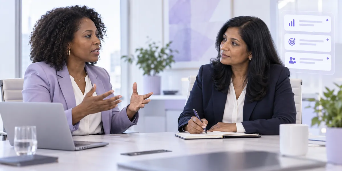 Account executive gathering buyer priorities during a discovery call