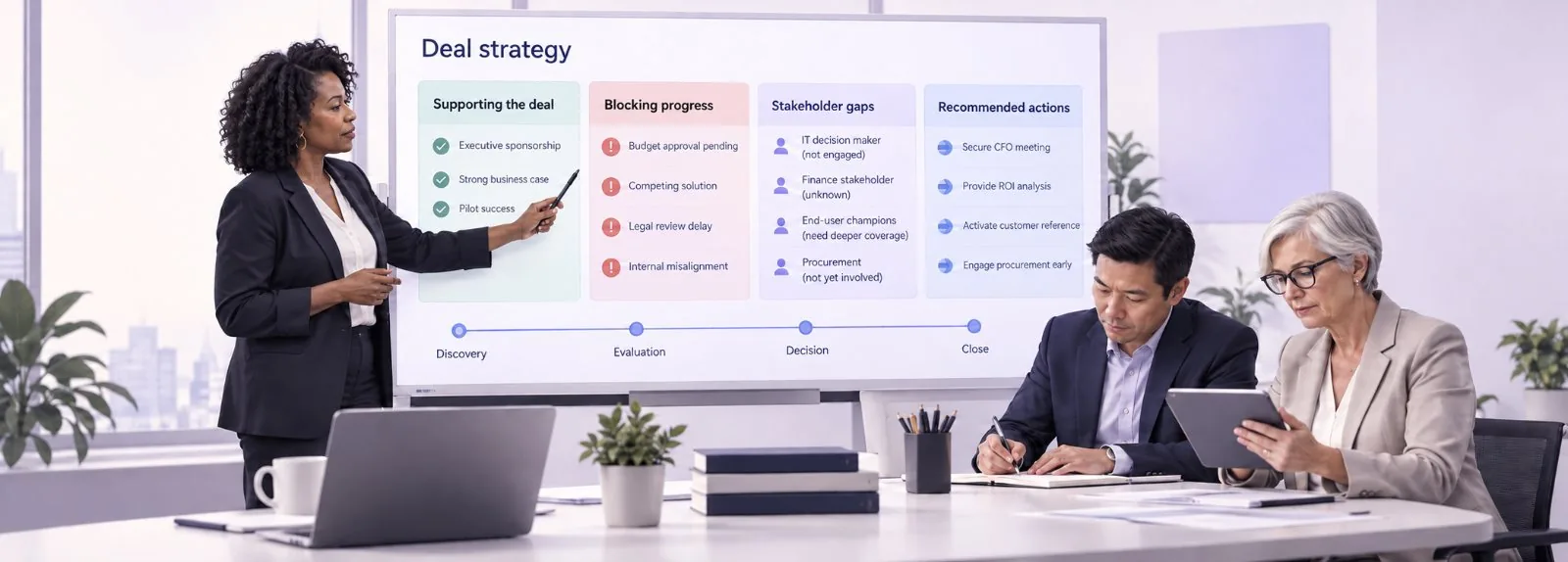 Buyer signals and blockers informing the next deal strategy