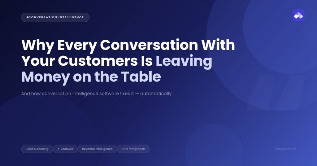 What is Conversation Intelligence?