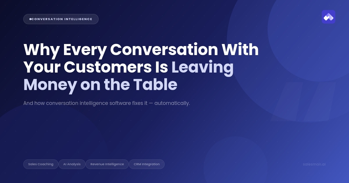 What is Conversation Intelligence?