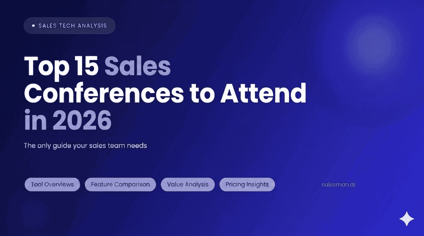 Top 15 Sales Conferences to Attend in 2026
