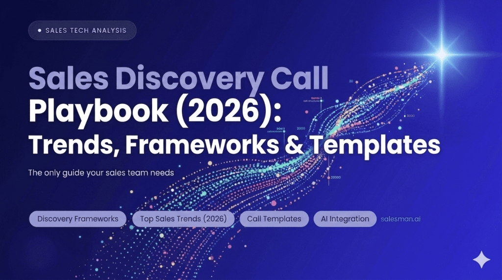 Sales Discovery Call Playbook (2026): Trends, Frameworks & Templates