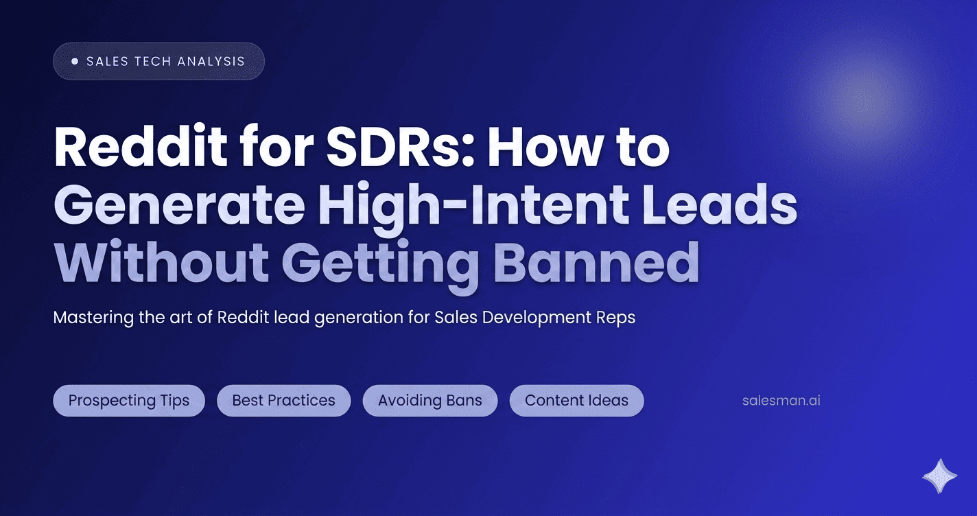 Reddit for SDRs prospecting strategy guide 2026